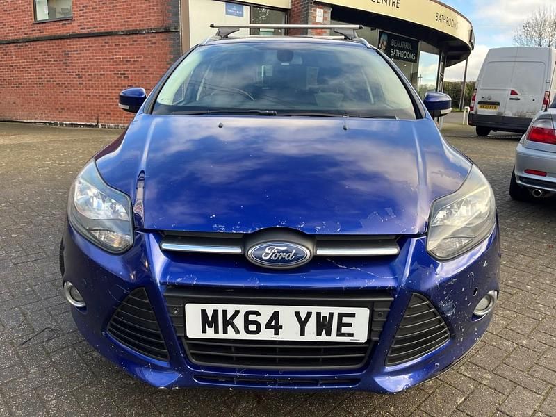 Used Ford Focus Zetec 2014 Blue Estate