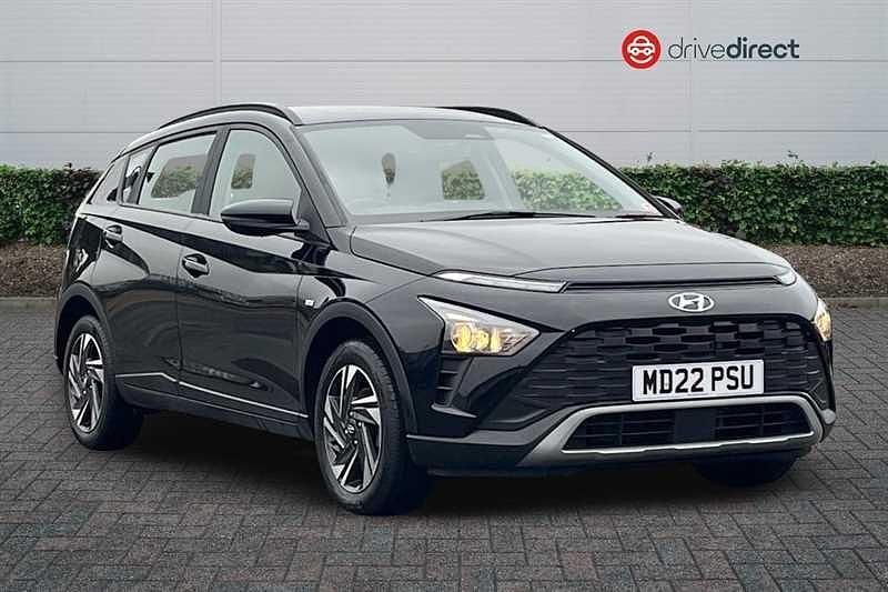 Black Used 2022 Hyundai Bayon SE SUV | £11,698 (Fair price) - Image 1/4