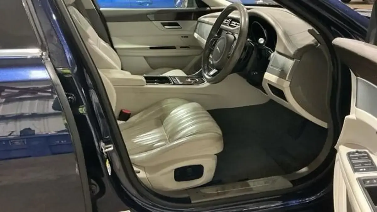 Used Jaguar XF Portfolio 2017 Blue Sedan