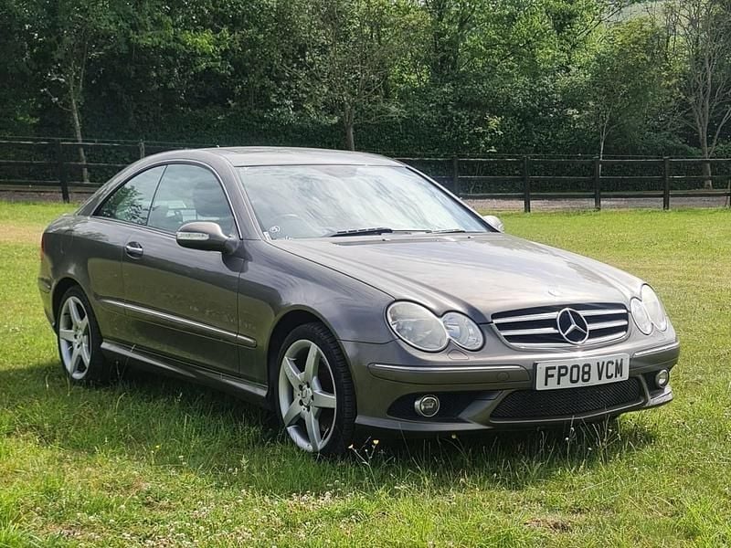 Grey Used 2008 Mercedes CLK200 Coupe | £2,695 (Fair price) - Image 1/4