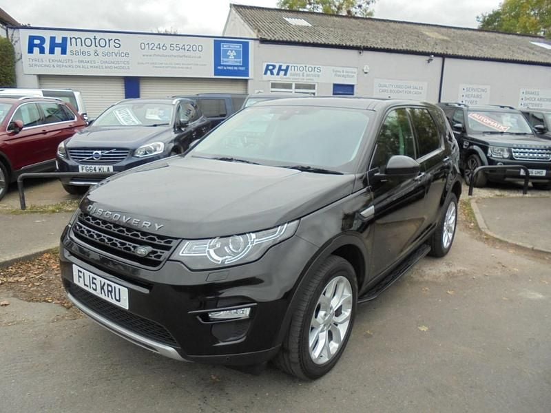 Black Used 2015 Land Rover Discovery Sport HSE SUV | £7,990 (Fair price) - Image 1/4