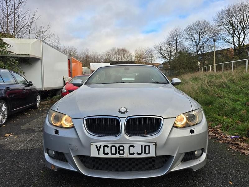 Silver Used 2008 BMW 320 Cabriolet M Sport Cabriolet | £1,250 (Super price) - Image 1/4