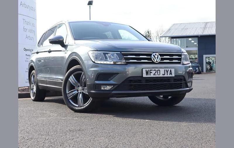 Used VW Tiguan Allspace Match 148 HP (108 kW) 2020 Grey SUV