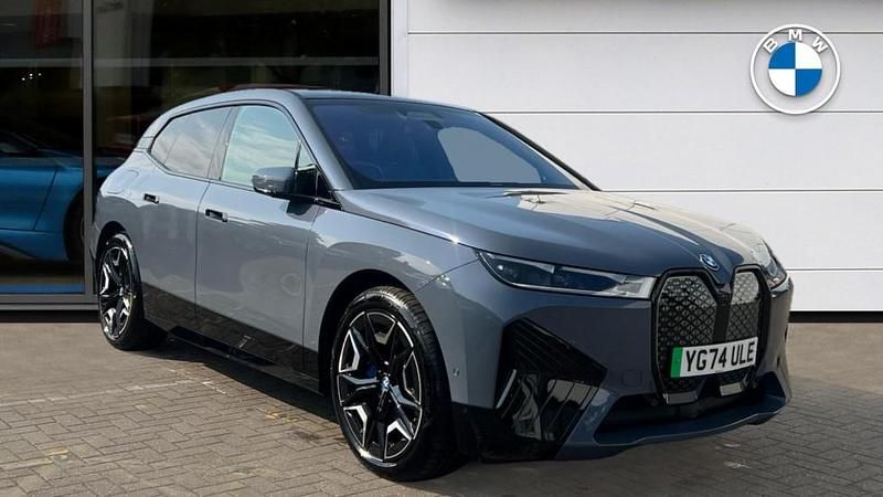 Grey Used 2024 BMW iX M Sport SUV | £64,806 - Image 1/4