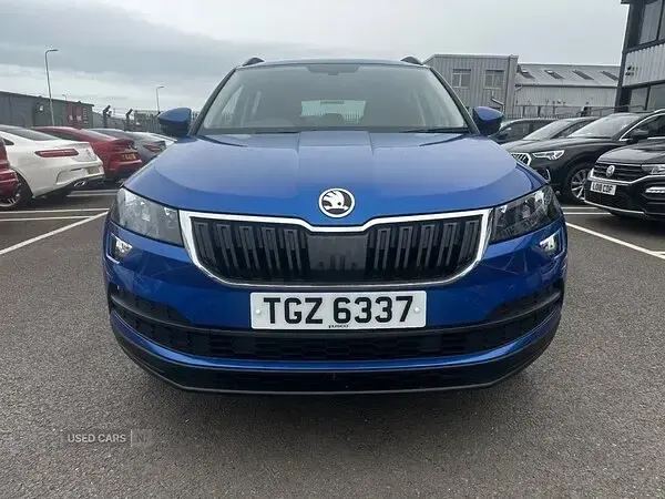 Used Skoda 110 R SE 110 HP (80 kW) 2021 Blue Estate