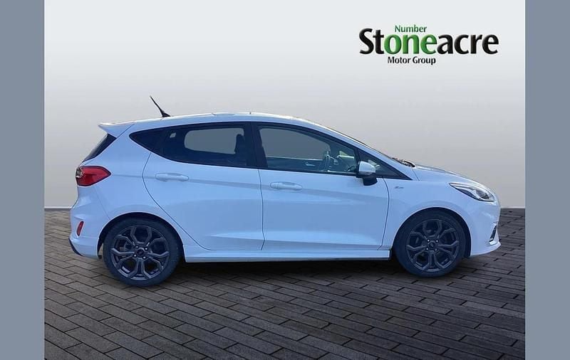 Used Ford Fiesta ST-Line 125 HP (91 kW) 2019 White Hatchback
