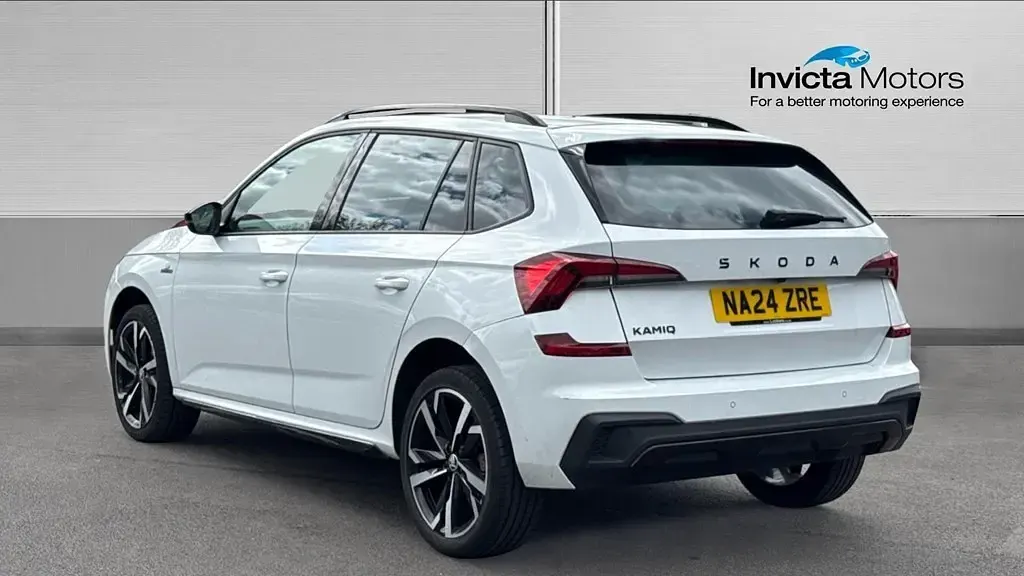 Gebraucht Skoda Kamiq Monte Carlo 116 PS (85 kW) 2024 Weiß SUV