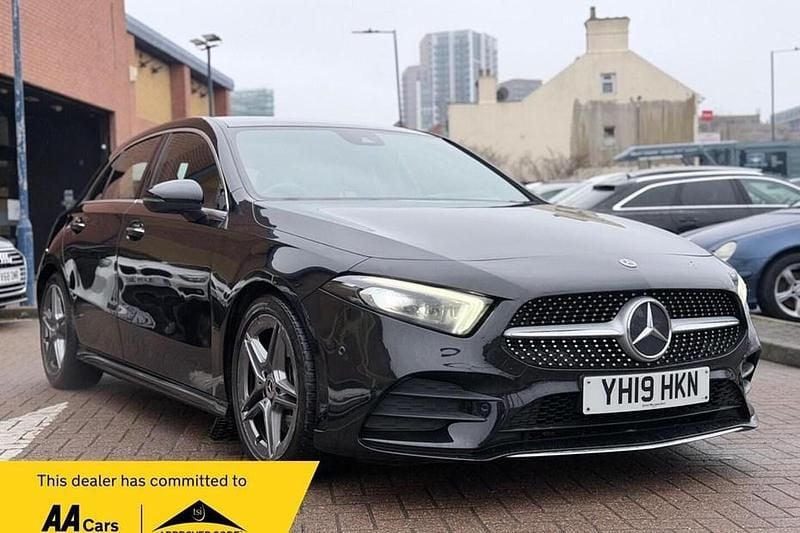 Used Mercedes A220 AMG Line Premium Plus 2019 Black Hatchback