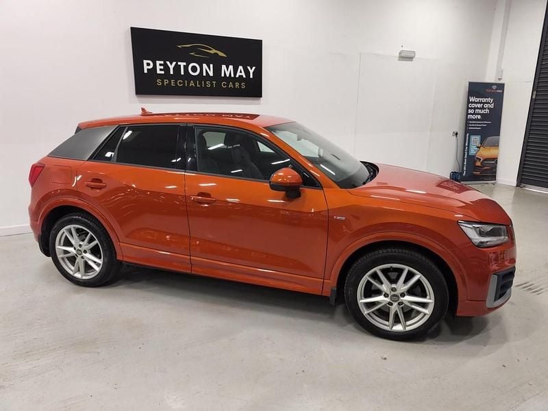 Used Audi Q2 S-Line 150 HP (110 kW) 2017 Orange SUV