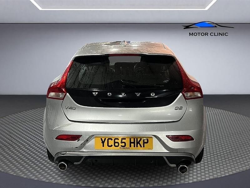 Used Volvo V40 R-Design 2015 Silver Hatchback