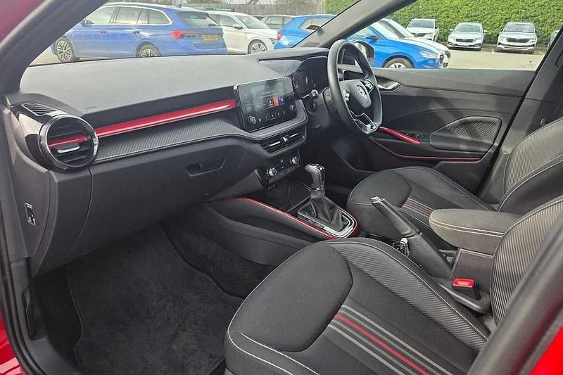 Used Skoda Fabia Monte Carlo 110 HP (80 kW) 2023 Red Hatchback