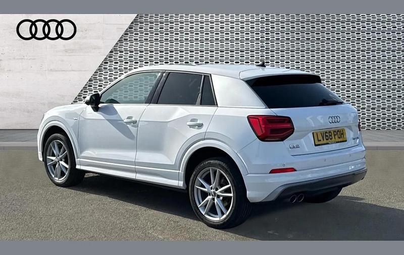 Used Audi Q2 S-Line 190 HP (139 kW) 2019 Ibis white  SUV