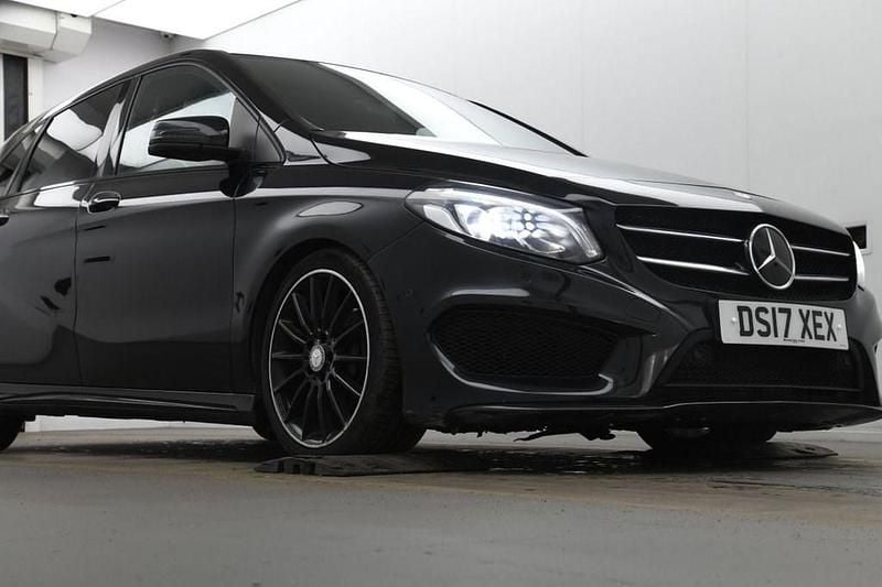 Used Mercedes B180 AMG line 109 HP (80 kW) 2017 Black MPV