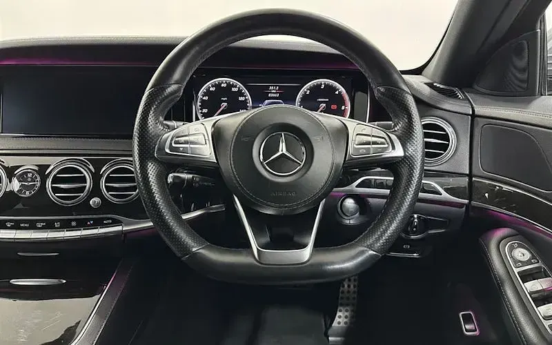 Used Mercedes S350 AMG line 258 HP (189 kW) 2017 Grey Sedan