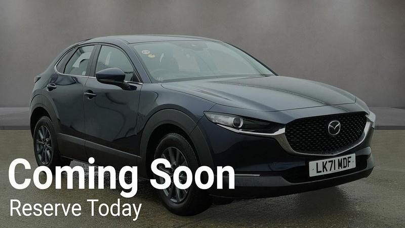 Blue Used 2022 Mazda CX-30 SUV | £15,899 (Fair price) - Image 1/2