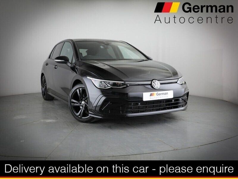Black Used 2022 VW Golf VIII R-line Hatchback | £22,300 (A bit pricey) - Image 1/3