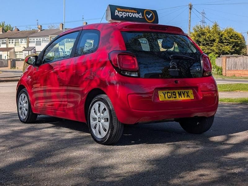 Used Citroën C1 Feel 2019 Red Hatchback