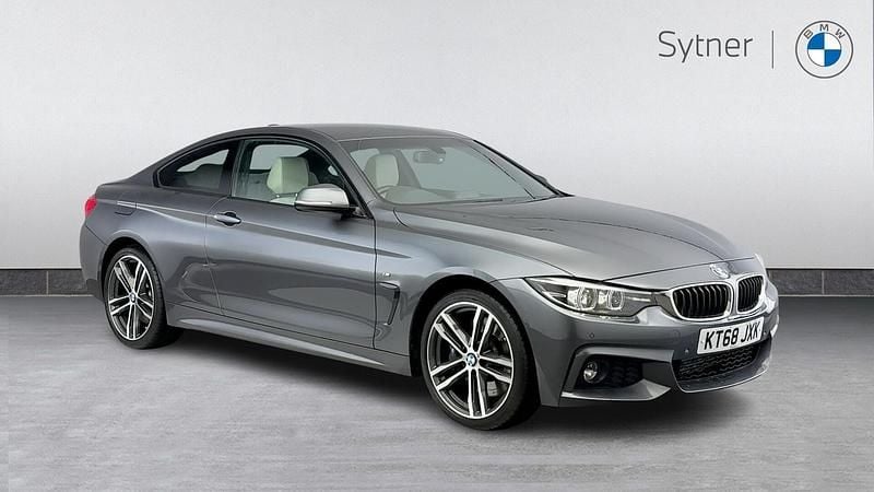 Used BMW 430 M Sport 254 HP (186 kW) 2018 Grey Coupe