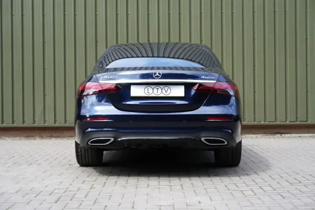 Used Mercedes E400 AMG line 2021 Blue Sedan
