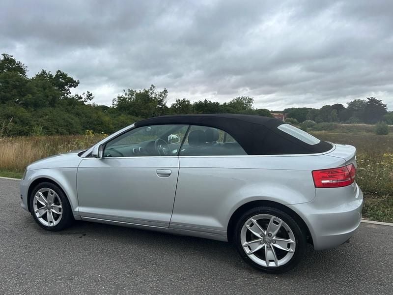 Silver Used 2008 Audi A3 Cabriolet Sport Cabriolet | £2,895 (Good price) - Image 1/4