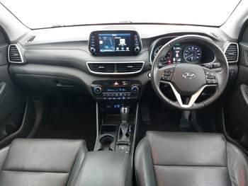 Usado Hyundai Tucson Premium 136 HP (100 kW) 2019 Azul SUV