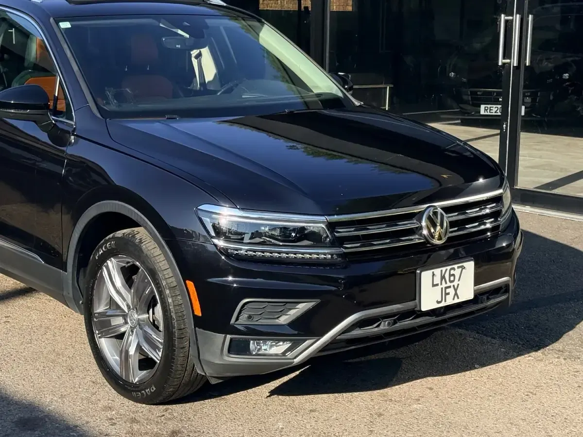 Used VW Tiguan SEL 2018 Black SUV