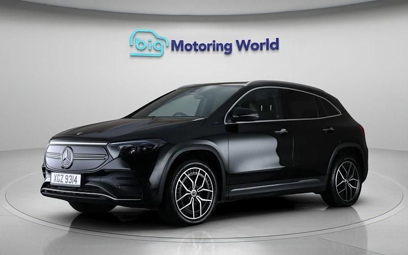 Used Mercedes EQA350 AMG line 214 kW (292 HP) 2022 Black SUV