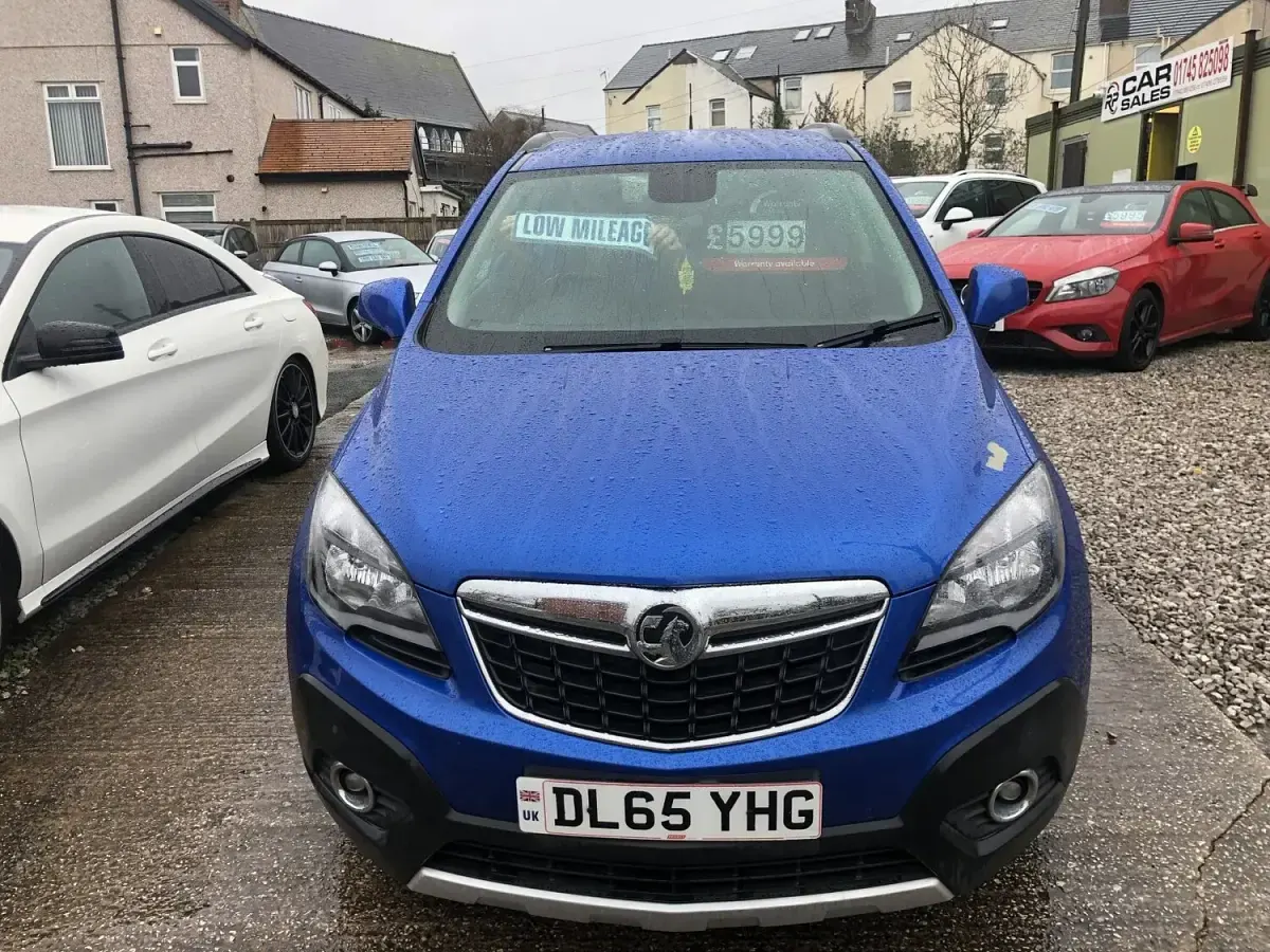 Used Vauxhall Mokka 140 HP (102 kW) 2015 Blue SUV