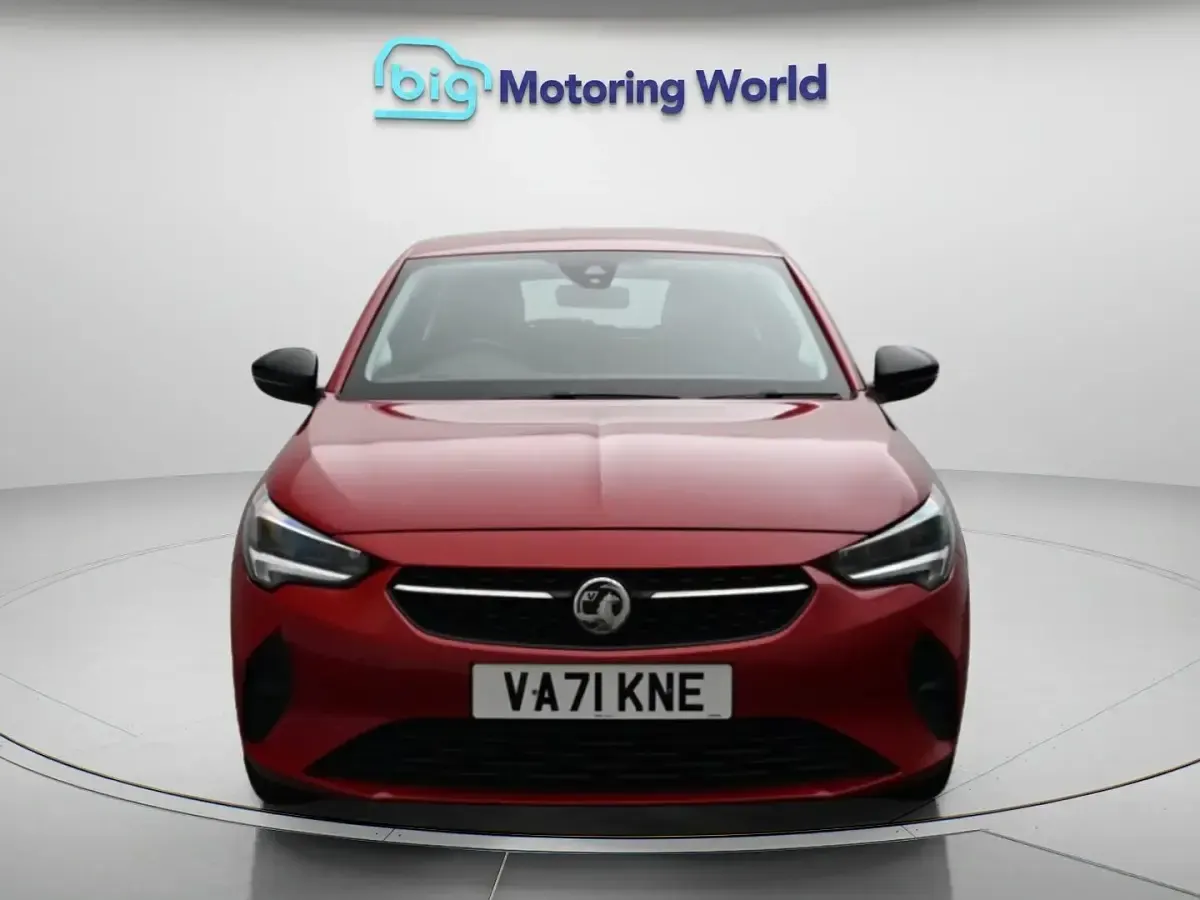 Used Vauxhall Corsa Edition 75 HP (55 kW) 2022 Red Hatchback