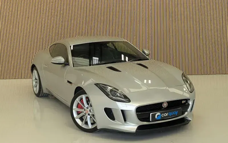 Used Jaguar F-Type Supercharged 381 HP (280 kW) 2014 Silver Coupe