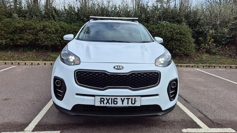 Used Kia Sportage 114 HP (83 kW) 2016 White SUV