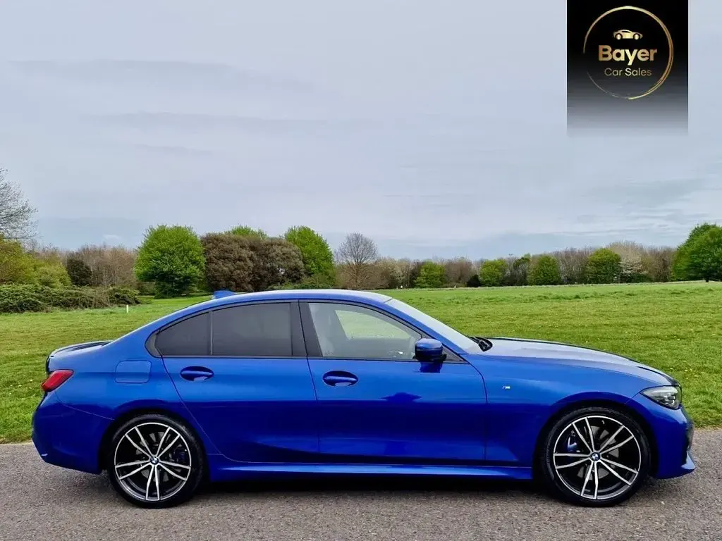 Used BMW 320 M Sport 190 HP (139 kW) 2021 Blue Sedan