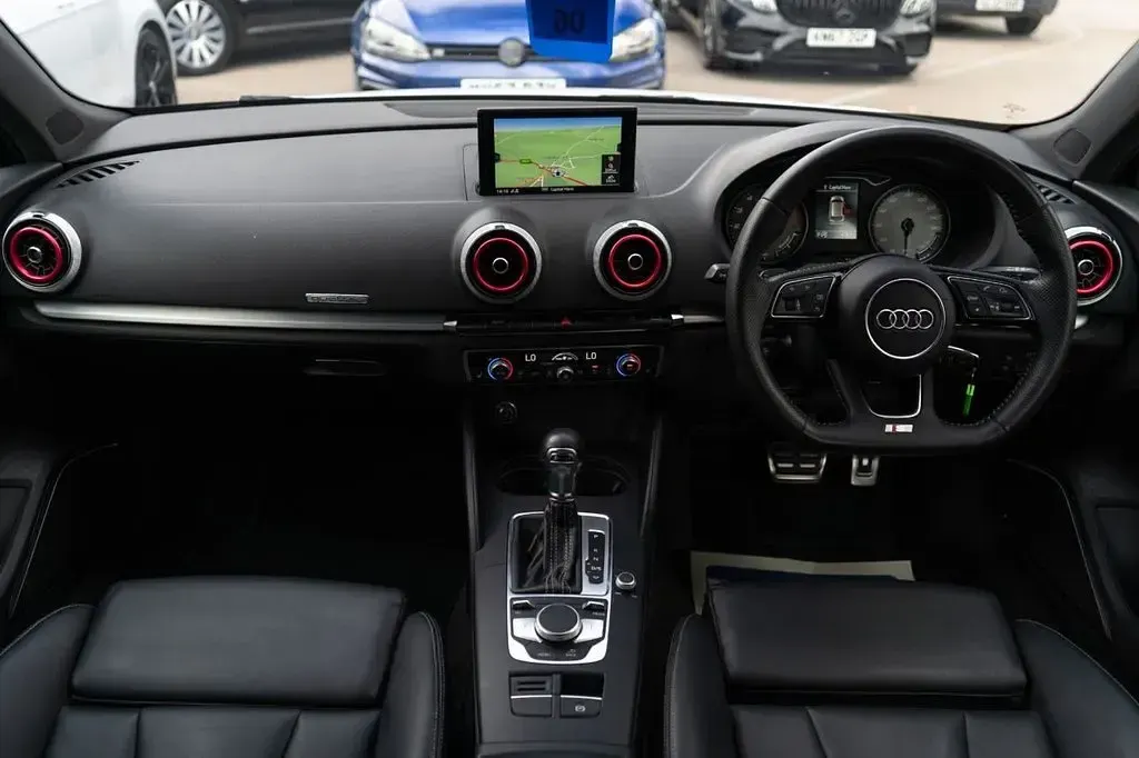 Used Audi S3 Sportback Black Edition 2017 White Hatchback
