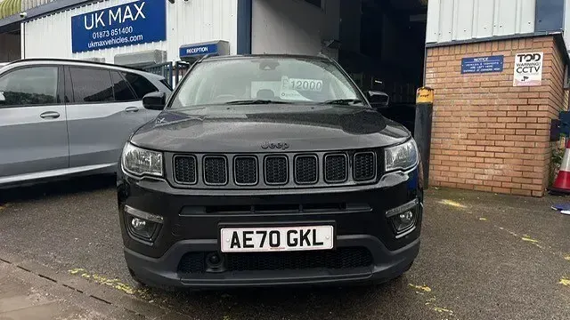Used Jeep Compass Night Eagle 140 HP (102 kW) 2020 Black SUV