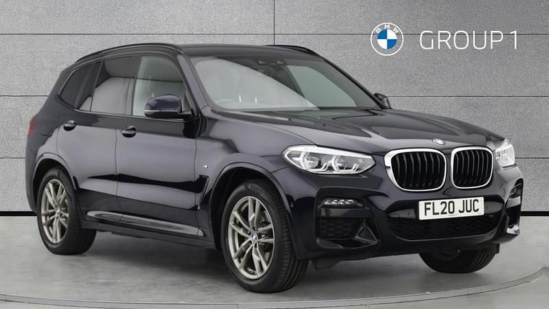Used BMW X3 M Sport 187 HP (137 kW) 2020 Black SUV