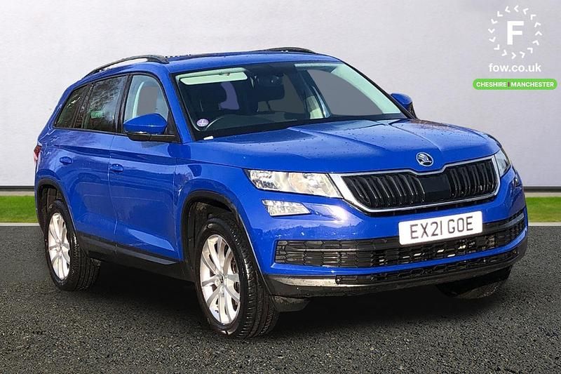 Blue Used 2021 Skoda Kodiaq SE SUV | £19,199 (Super price) - Image 1/3
