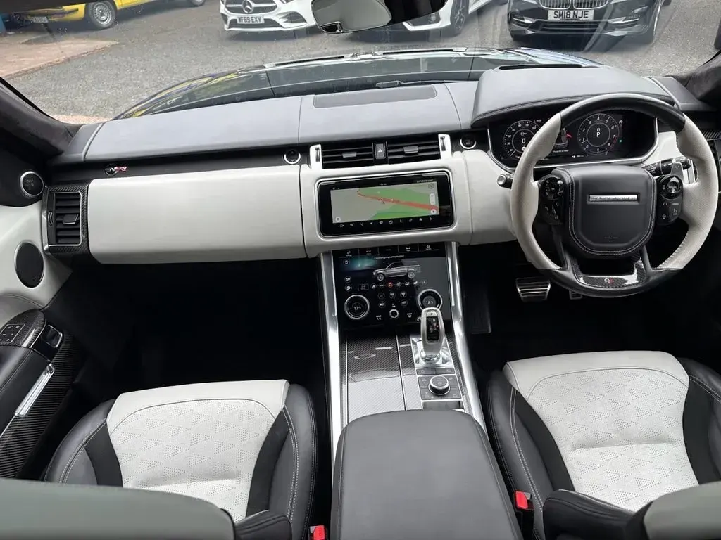 Used Land Rover Range Rover Sport SVR 575 HP (422 kW) 2019 Blue SUV