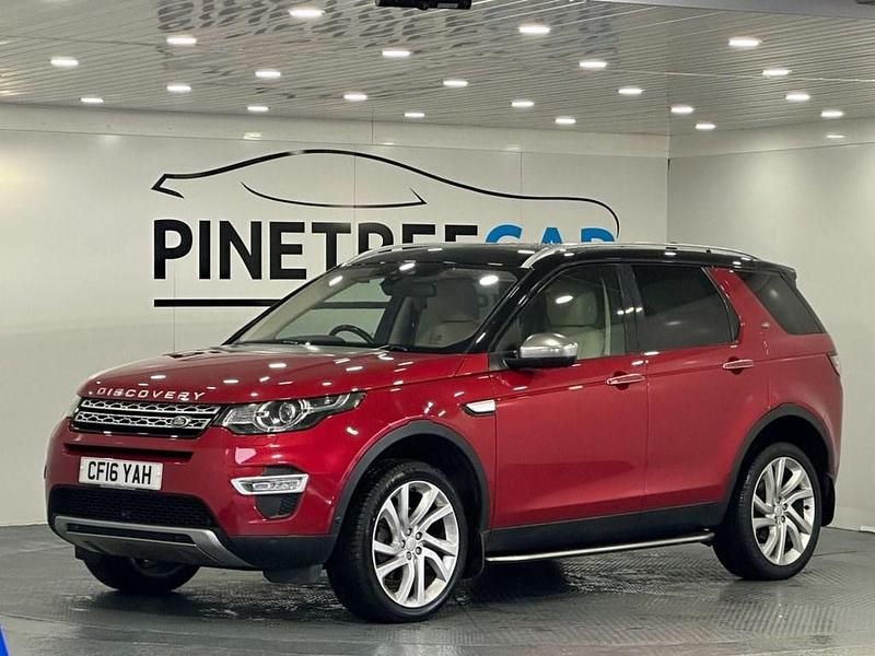Used Land Rover Discovery Sport HSE Luxury 180 HP (132 kW) 2016 Red SUV