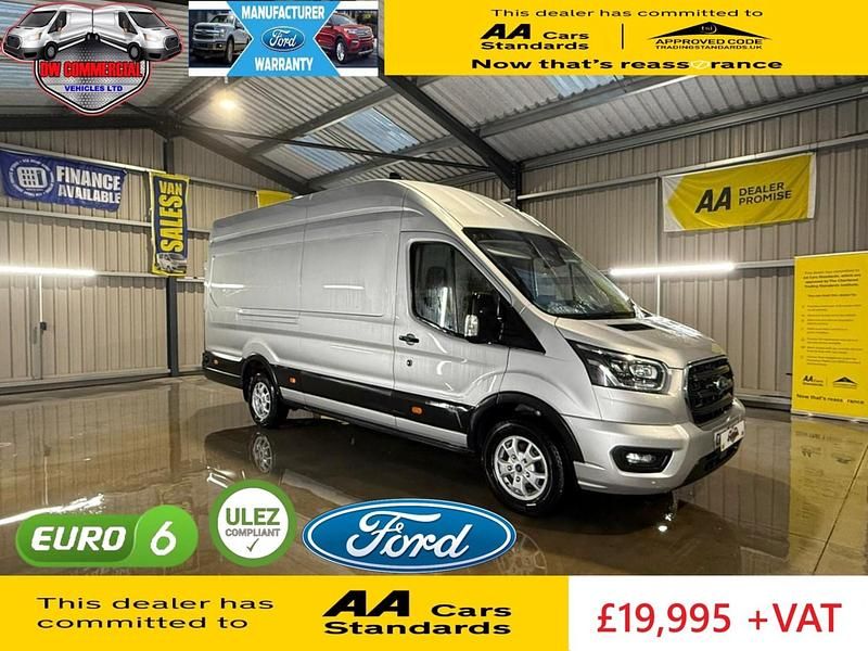 Silver Used 2024 Ford Transit Limited Van | £19,995 (A bit pricey) - Image 1/4