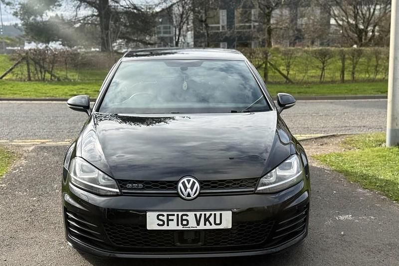 Used VW Golf VII GTD 2016 Black Hatchback