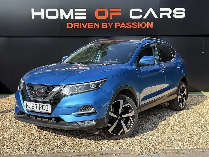 Used Nissan Qashqai Tekna 2017 Blue SUV