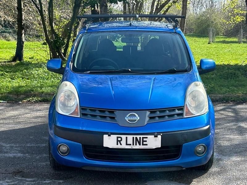 Used Nissan Note SE 110 HP (80 kW) 2007 Blue Hatchback
