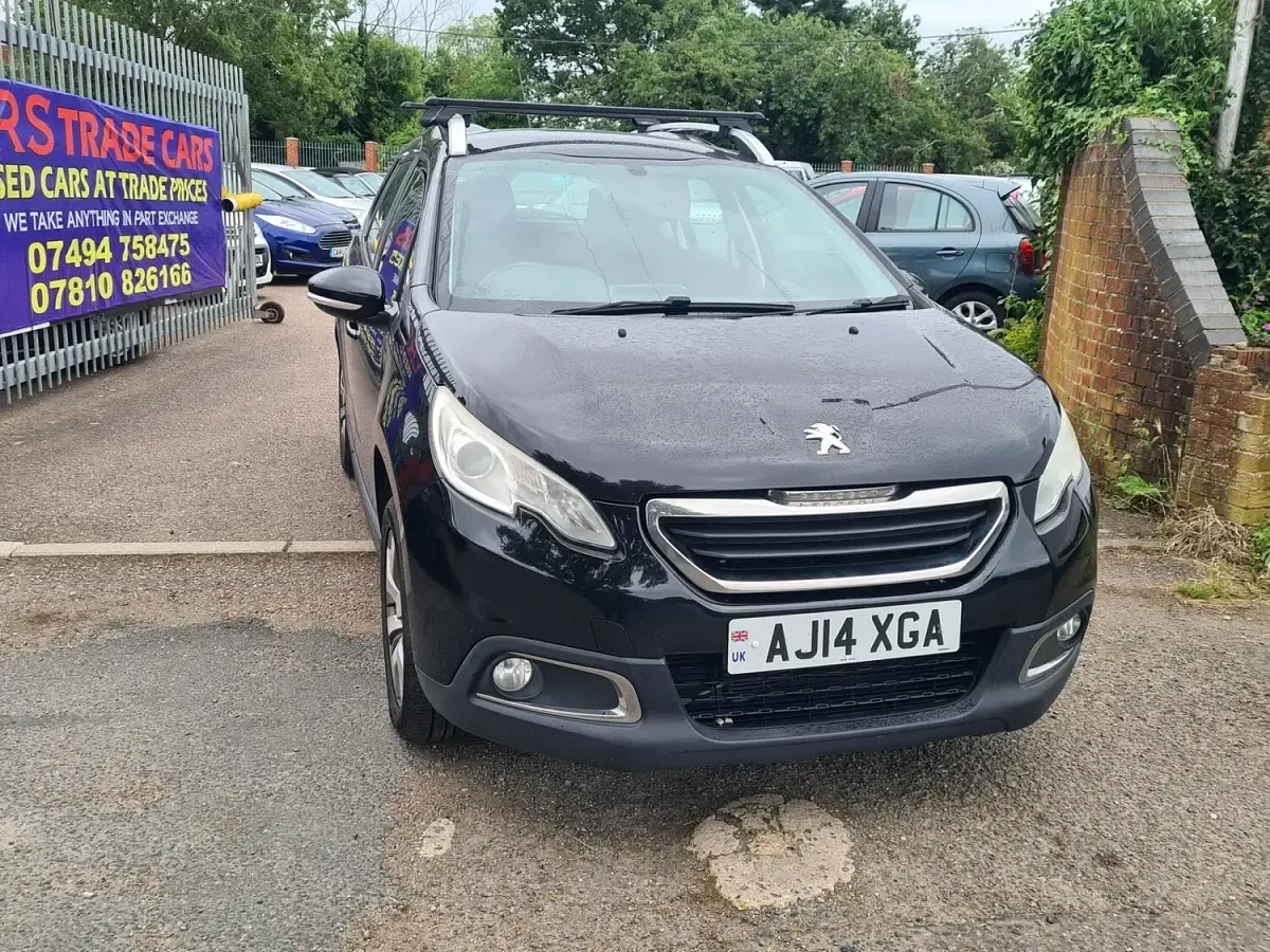 Used Peugeot 2008 Active 120 HP (88 kW) 2014 Black SUV