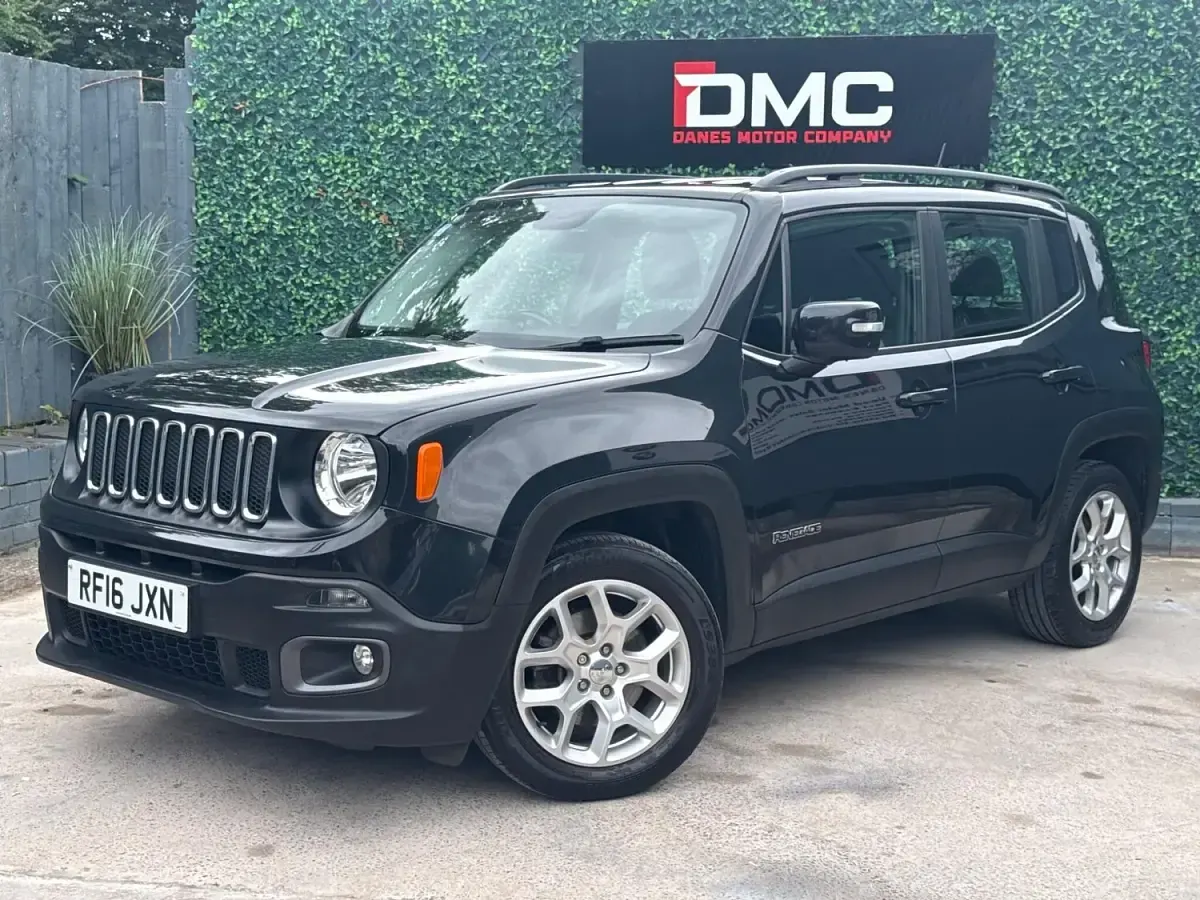 Used Jeep Renegade Longitude 120 HP (88 kW) 2016 Black SUV