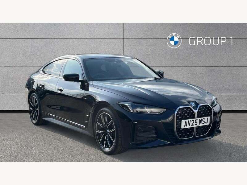 Black Used 2025 BMW 420 M Sport Coupe | £38,995 (Super price) - Image 1/4