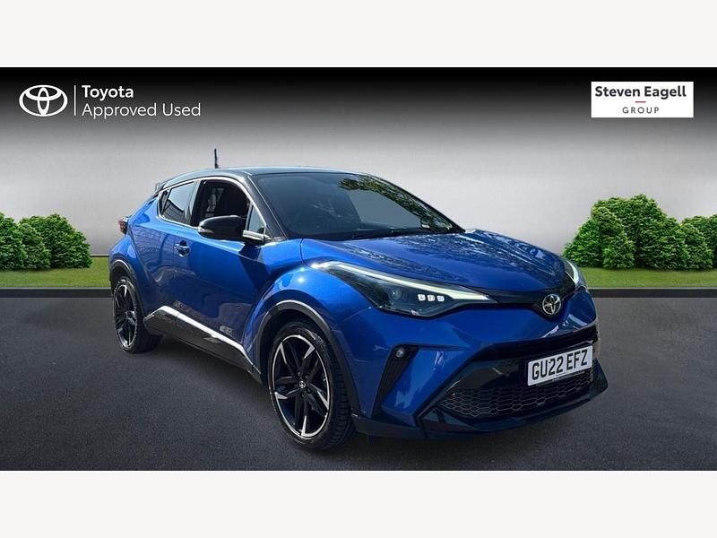 Blue Used 2022 Toyota C-HR Sport SUV | £20,939 (A bit pricey) - Image 1/3