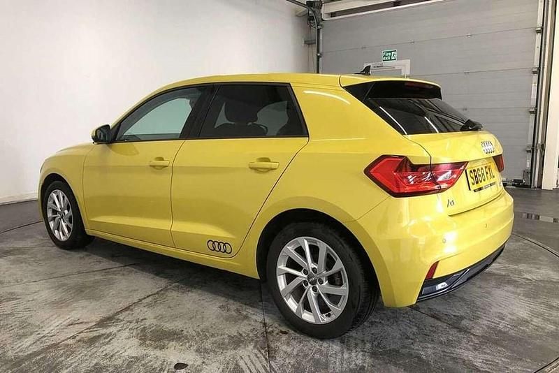 Used Audi A1 Sport 113 HP (83 kW) 2018 Yellow Hatchback