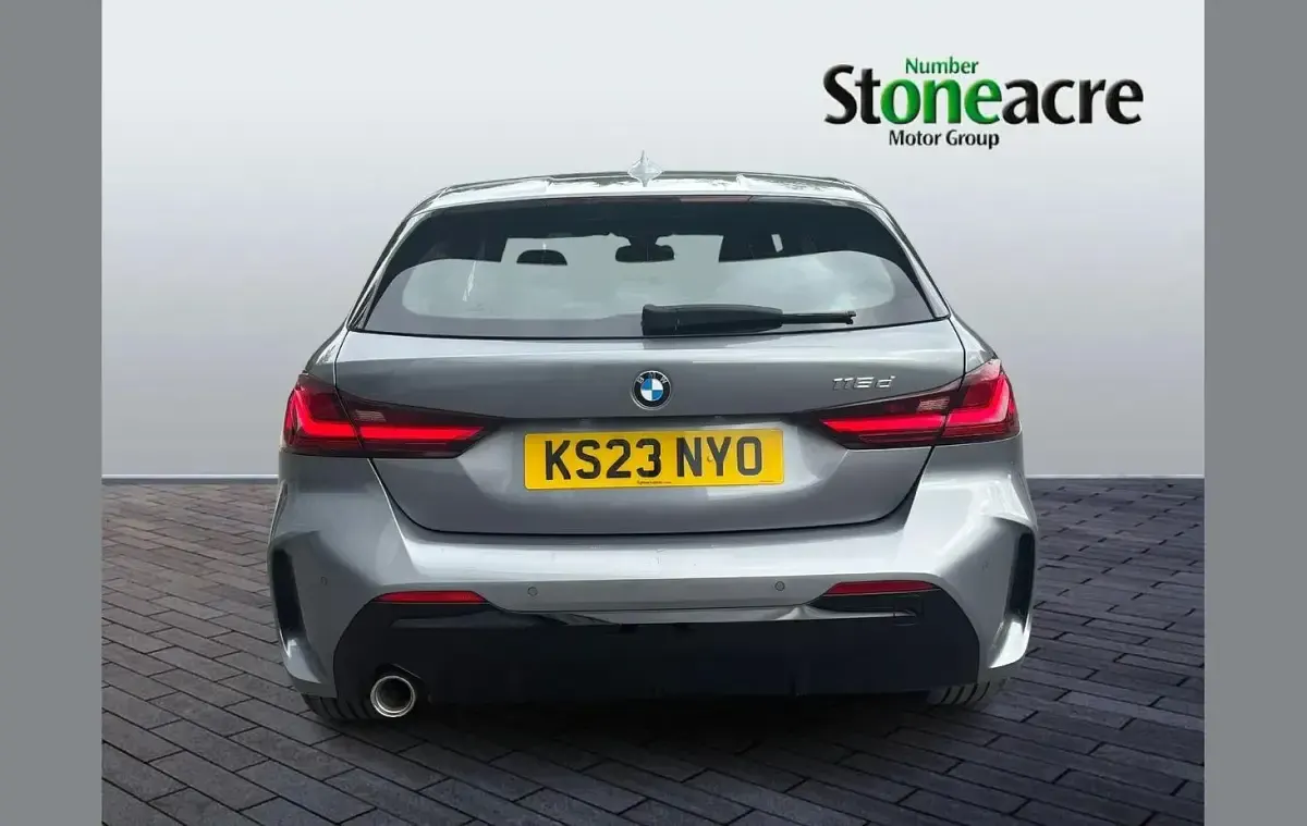 Used BMW 116 M Sport 113 HP (83 kW) 2023 Grey Hatchback