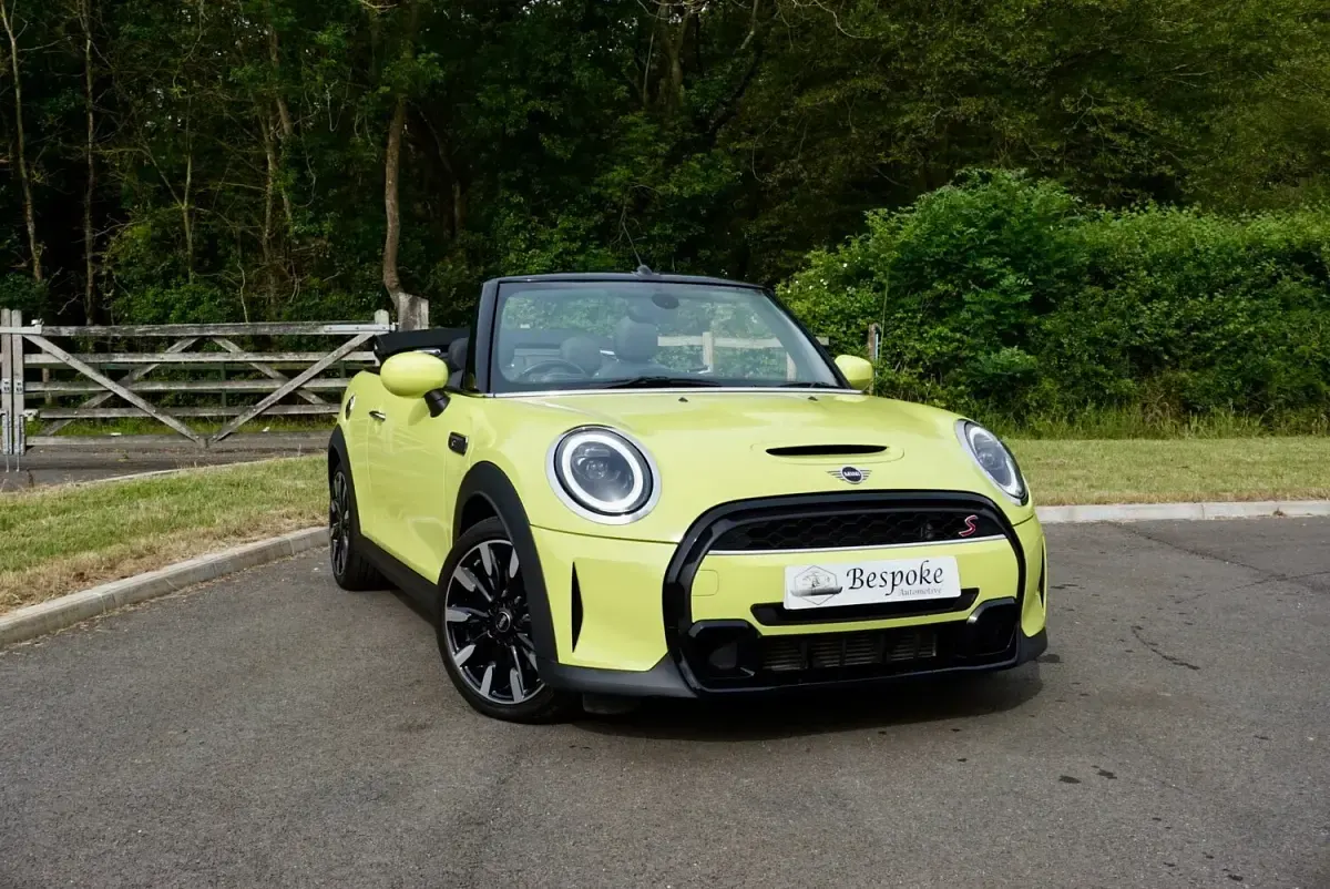 Used Mini Cooper S Cabriolet Exclusive 2021 Yellow Cabriolet