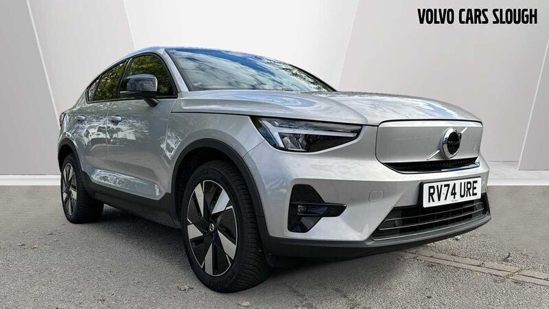 Silver Used 2024 Volvo EC40 Plus SUV | £31,875 (Fair price) - Image 1/3